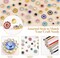 200pcs Sew-On Rhinestones – 3 Sizes, 10 Colors, Flower-Shaped Crystal Glass with Metal Base for Clothes, Shoes & Crafts
